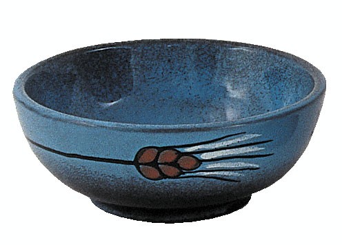 Hostienschale - Keramik blau