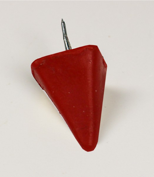 Wachsnägel - 30/16 mm - 5 Stück rot