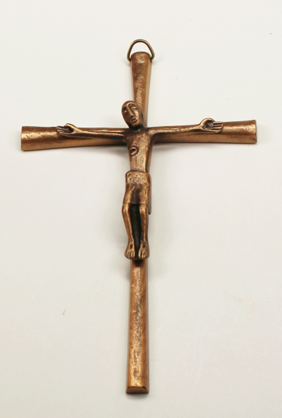 Bronzekreuz mit Corpus